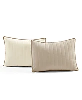 Lush Decor Soft Stripe All Season 3 Piece Quilt Set, King