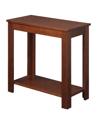 Designs2Go Baja Chairside End Table with Shelf