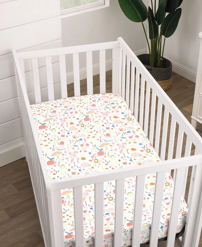 Spring Garden Super Soft Mini Crib Sheet