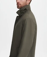 Men's Classic Button Front Rain Topper