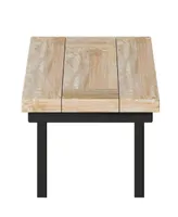 Skyler Solid Mango Wood C Side Table