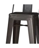 Rayne Metal Bar Stool, Set of 2