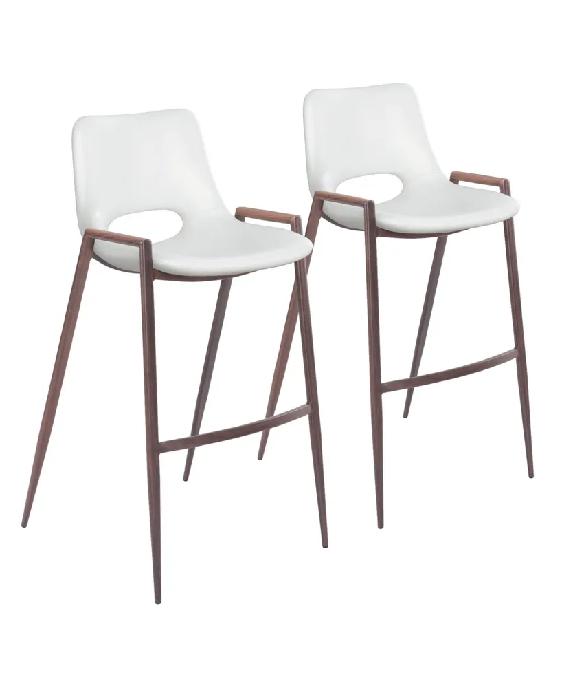 Desk Bar Chair, Set of 2