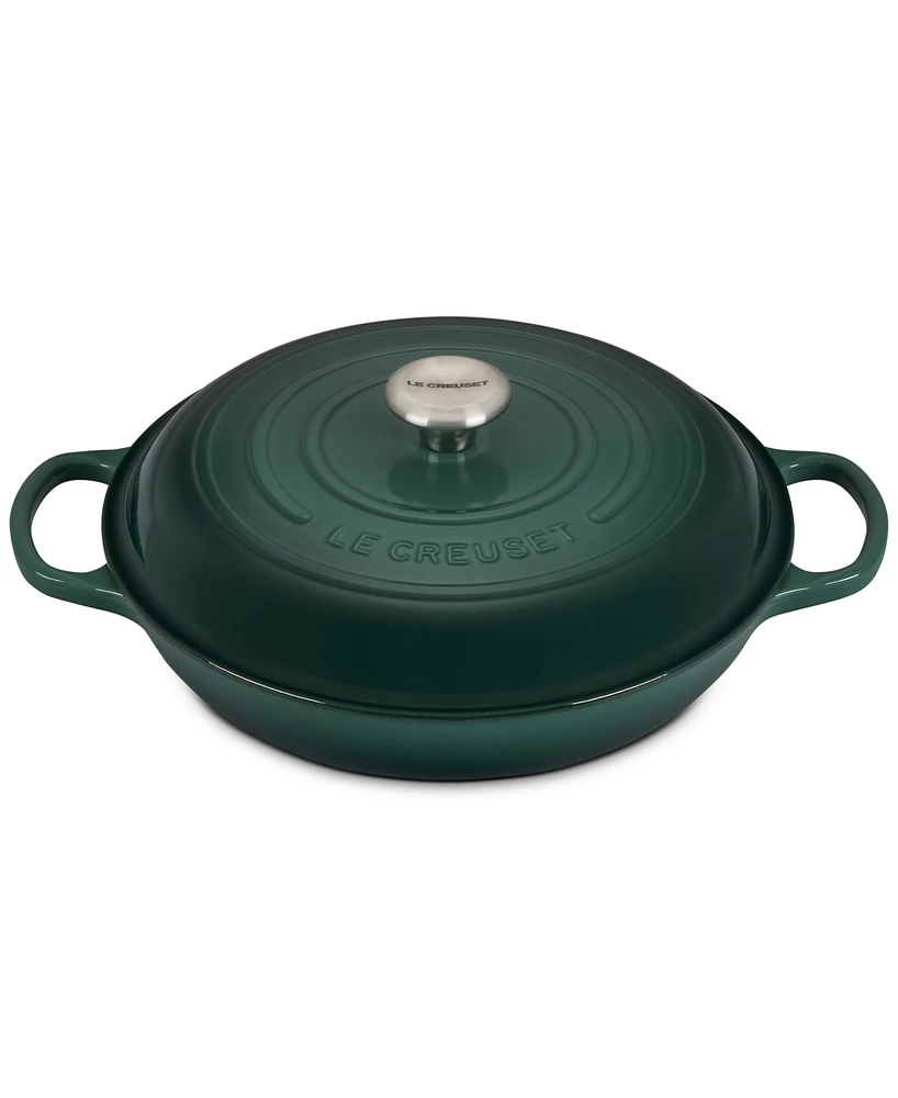 Le Creuset 3.5-Qt. Signature Enameled Cast Iron Braiser