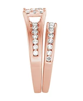 Diamond Bridal Channel Set (1 ct. t.w.) 14k White, Yellow or Rose Gold