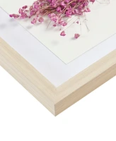 Madison Park Avant Garden 2 Piece Floral Natural Shadowbox Set, 12" x 24"