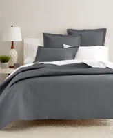 Closeout! Charter Club Damask Quilted Cotton 3-Pc. Coverlet Set, Full/Queen, Created for Macy's