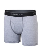 Hanes Big Boys Ultimate Cotton Blend Boxer Briefs, Pack of 5