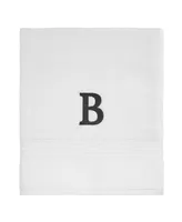 Avanti Block Monogram Initial Cotton Bath Towel, 27" x 50"