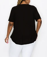 Plus Thermal Short Sleeve Swing Tee