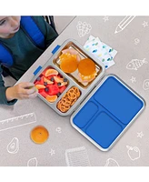 Bentgo Kids Stainless Steel Leak-Resistant Lunch Box (Blue)