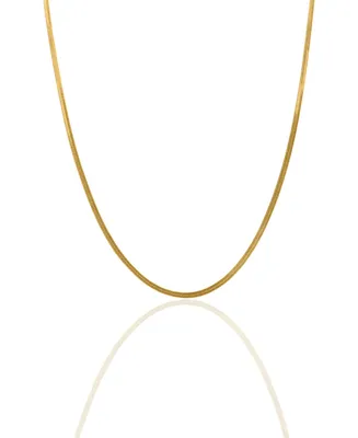 Oma The Label Women's Gidi 18K Gold Plated Brass 3mm Chain, 16"