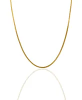 Oma The Label Women's Gidi 18K Gold Plated Brass 3mm Chain, 16"