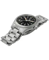 Hamilton Men's Swiss Khaki Field Stainless Steel Bracelet Watch 42mm