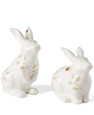 Lenox Butterfly Meadow Bunny Salt & Pepper Set