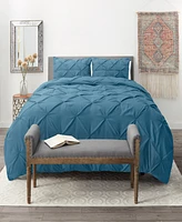 Nestl Pinch Pleat 2-Pc. Duvet Cover Set, Twin