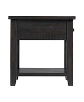 Picket House Furnishings Kahlil 1-Drawer Chairside Table with Usb