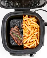 PowerXL Pxl-gafc 12-in-1 Grill/ 6-Qt. Air Fryer Combo