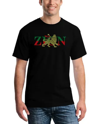 Men's Zion - One Love Word Art T-shirt