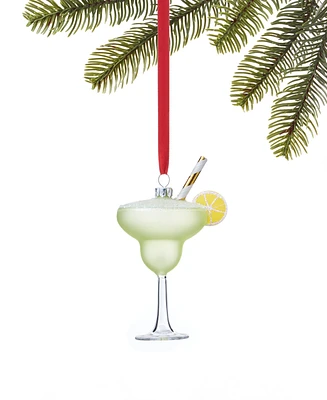 Holiday Lane Foodie Lime Green Margarita Ornament, Created for Macy's