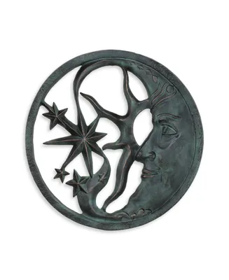 Moon and Stars Wall Plaque