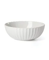 French Perle Scallop Serving Bowl