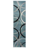 Main Street Rugs Alba ALB377 2' x 10' Runner Area Rug