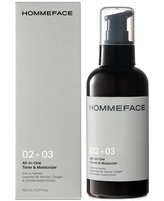 Hommeface All-In-One Toner & Moisturizer For Men, 5.07 oz.