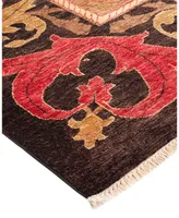 Adorn Hand Woven Rugs Arts and Crafts M1574 10'1" x 13'2" Area Rug - Gold