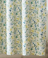 Laura Ashley Nora Cotton Shower Curtain, 72" X 72"