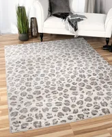 Orian Skins Snow Leopard 6'7" x 9'6" Area Rug