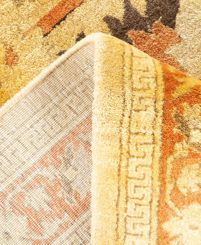 Adorn Hand Woven Rugs Mogul M1442 9'3" x 11'10" Area Rug - Gold