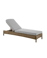 Bradenton Outdoor Wicker Chaise Lounge