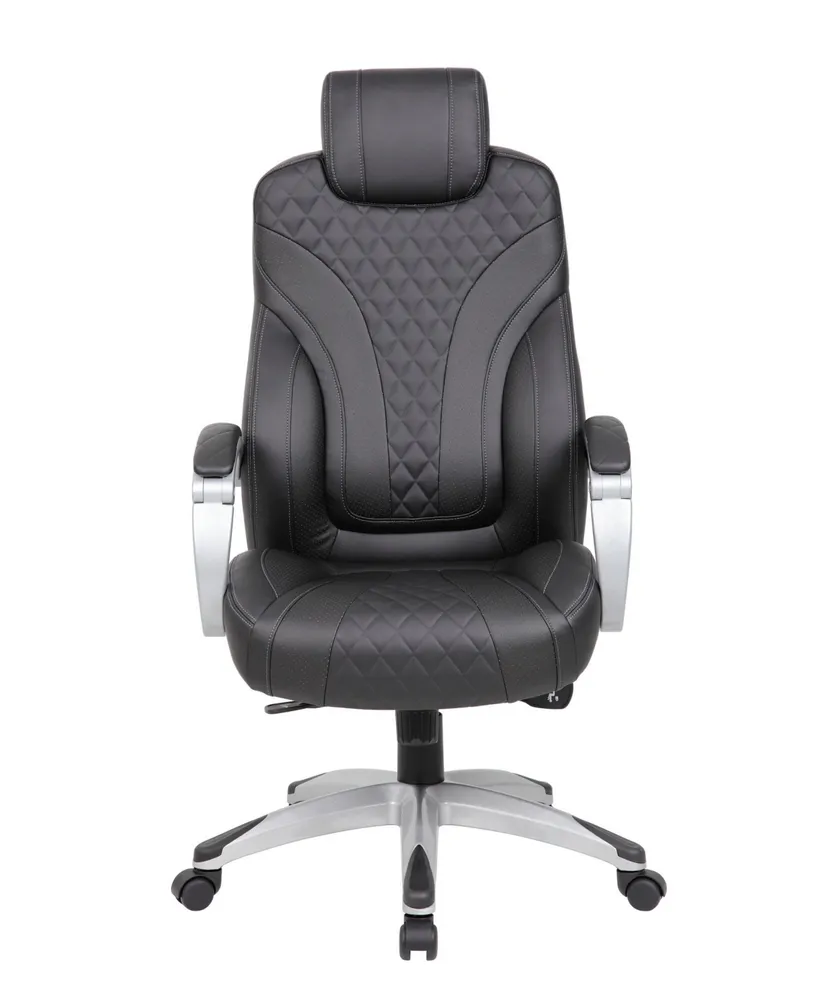 Boss Office Products Executive Hinged Arm Chair