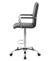 Boss Office Products Ribbed Drafting Stool