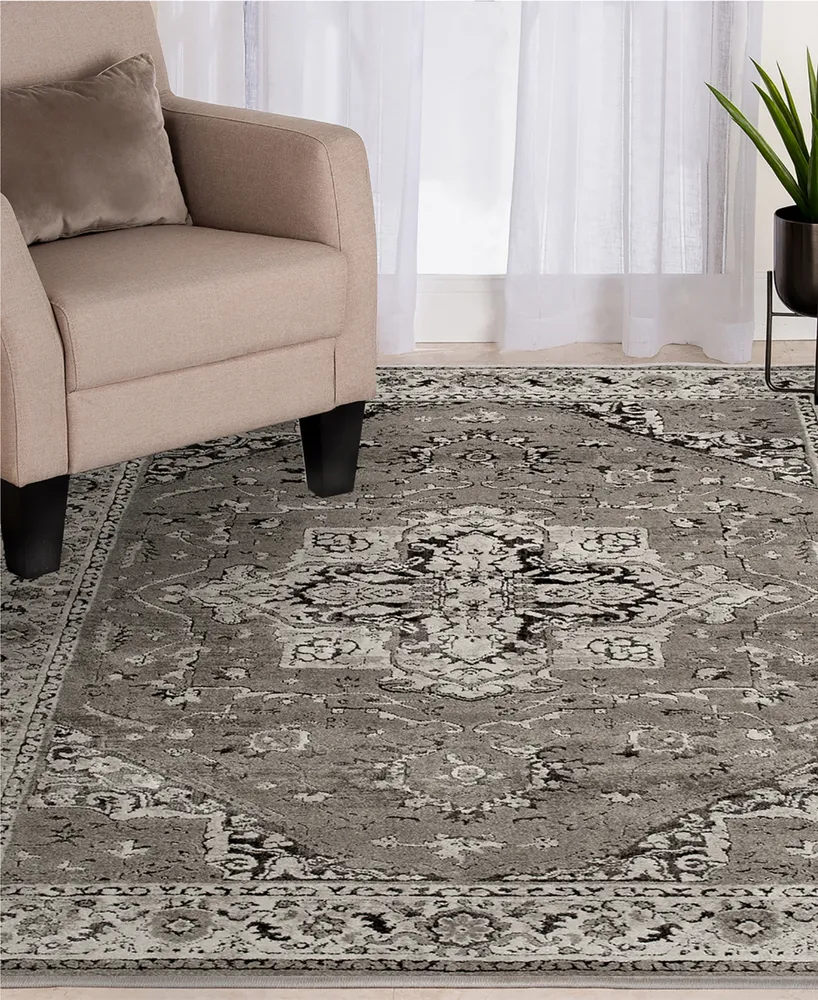 Km Home Largo Isfahan 7'10" x 10'10" Area Rug