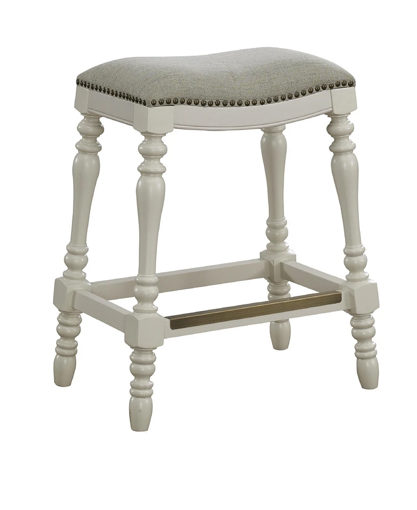 Hampton Saddle Seat Counter Stool