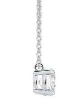 Portfolio by De Beers Forevermark Diamond Solitaire Pendant Necklace (1/2 ct. t.w.) 14k White or Yellow Gold, 16" + 2" extender