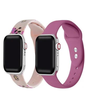 Posh Tech 2 Pack Silicone Band for Apple Watch 40,41,42mm