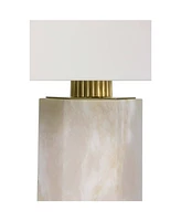 Regina Andrew Gear Alabaster Table Lamp