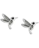 Giani Bernini Cubic Zirconia Hummingbird Stud Earrings in Sterling Silver, Created for Macy's