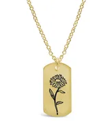 Women's Birth Flower Necklace