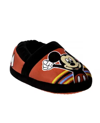 Disney Toddler Boys Mickey Mouse Slippers - Red
