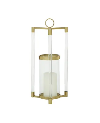 Contemporary Lantern - Gold