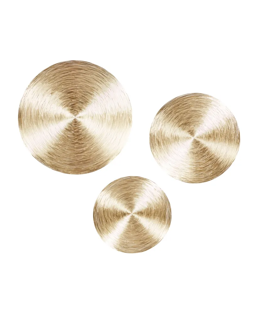 Contemporary Wall Decor, Set of 3