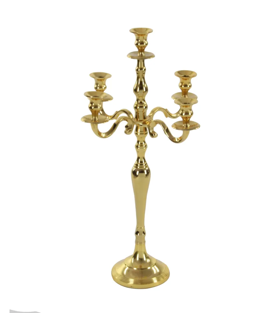 Traditional Candle Holder - Gold