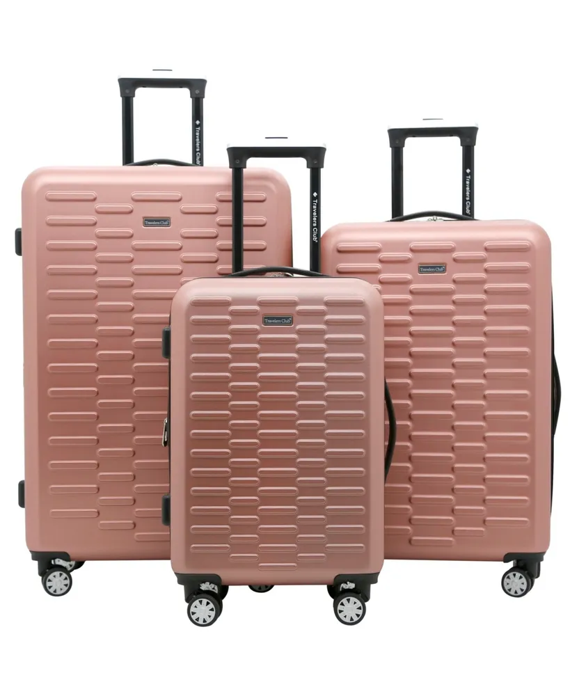 Travelers Club 3-Pc. Shannon Spinner Expandable Luggage Set