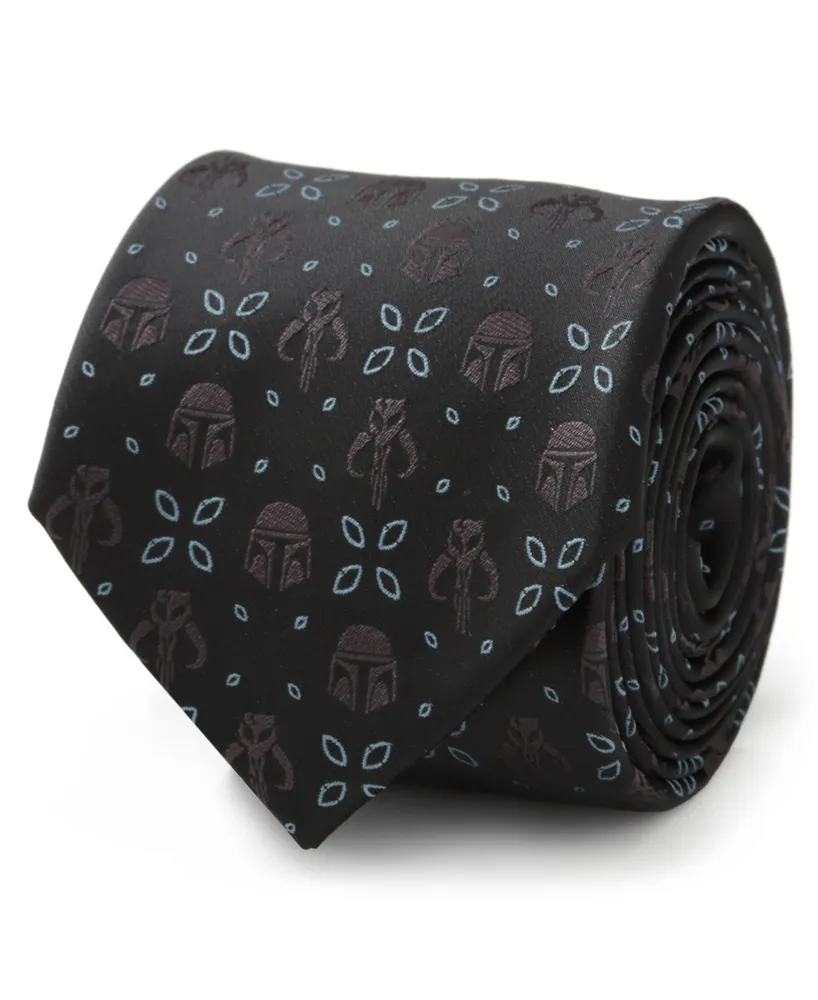 Star Wars Men's Mandalorian Motif Tie