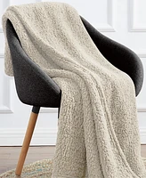 My World Cloud Sherpa Throw, 50" x 60"
