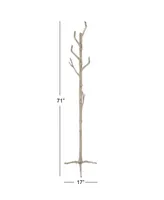 Eclectic Coat Rack - Silver